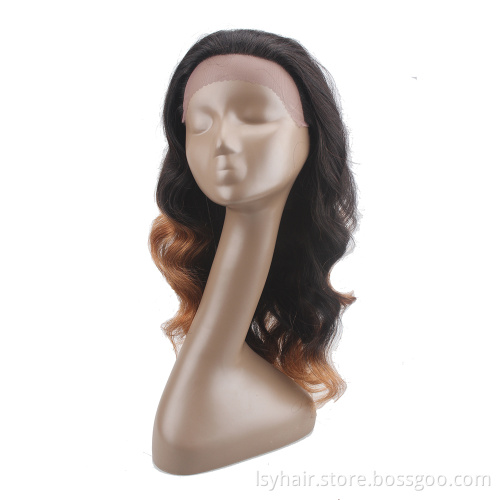 20 Inch Ombre Color T 2/30 Lace Front Wig 100% Human Hair Loose Deep Wave Wigs Brazilian Hair Remy Hair Elastic Lace Long 130%